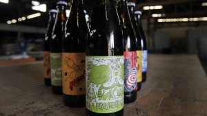 (Francine Orr / Los Angeles Times) Brouwerij West beer in a warehouse where a complete brewery and a full-scale restaurant will be built inside a World War II-era warehouse at the Port of Los Angeles in San Pedro.