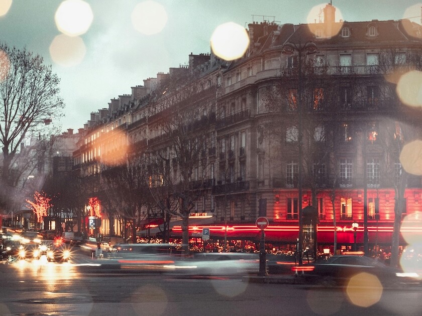 Time-Lapse Photography of Cars on Road in Paris, France