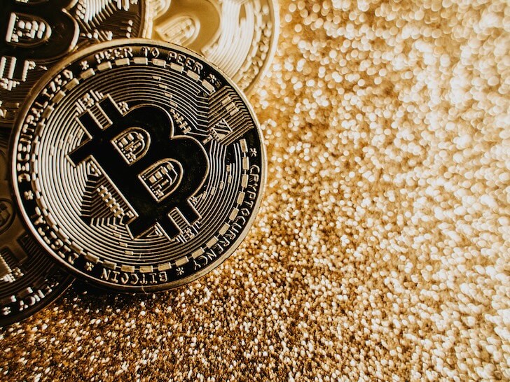 Bitcoins on Metallic Surface