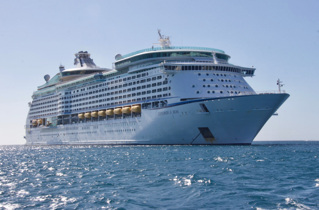 White Cruise Ship