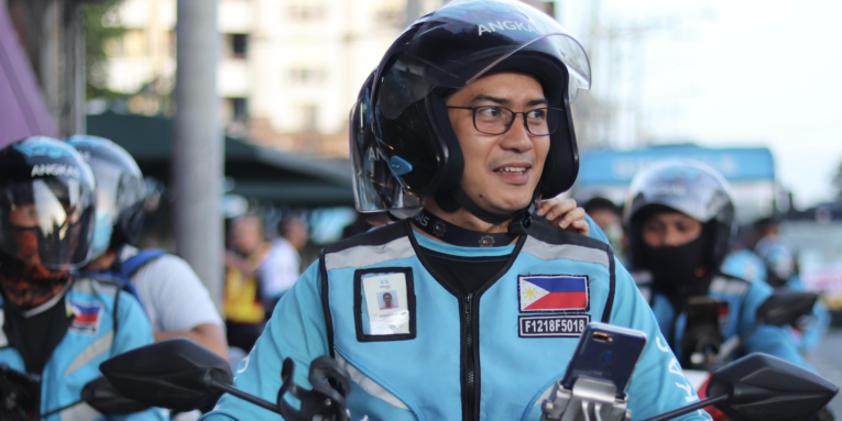 Angkas feature on EPN - based in the Philippines, a leading app-based ride-hailing service