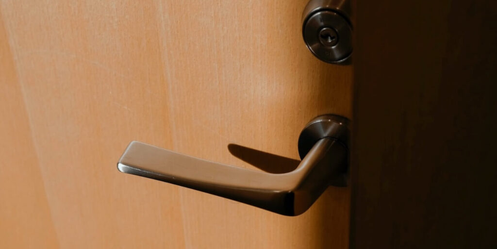 Installing New Door Hardware Feature