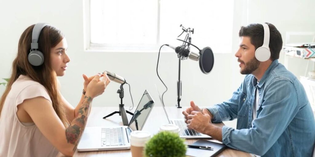 Guest on a Podcast Feature