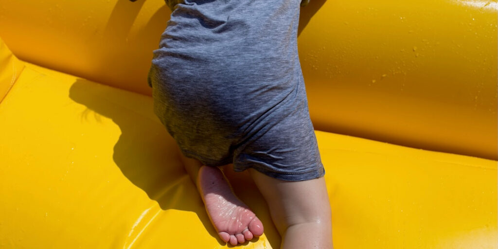 The ecological footprint of fun: the environmental impact of giant inflatable slides and bouncy castles featured image