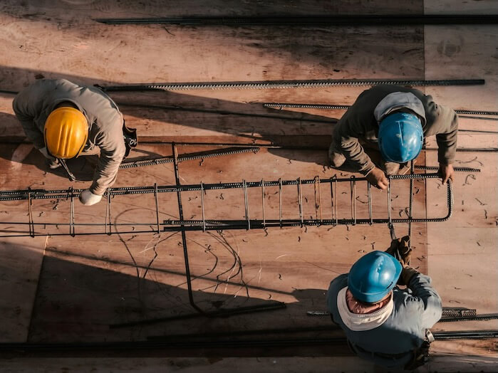 men working in construction