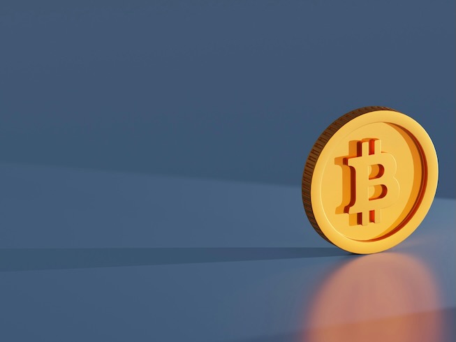 graphical user interface of a bitcoin