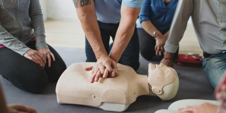 cpr first aid training concept FEATURED IMAGE