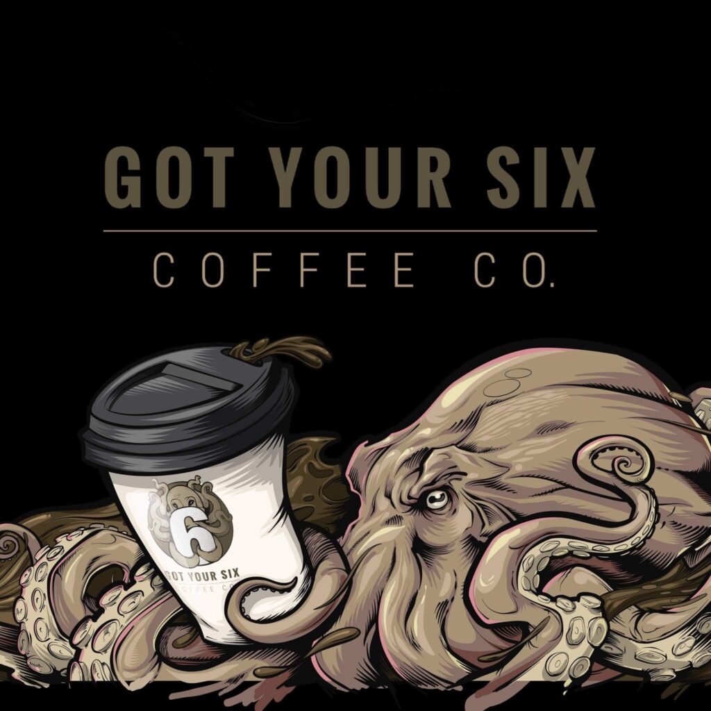 Got Your Six Coffee Logo
