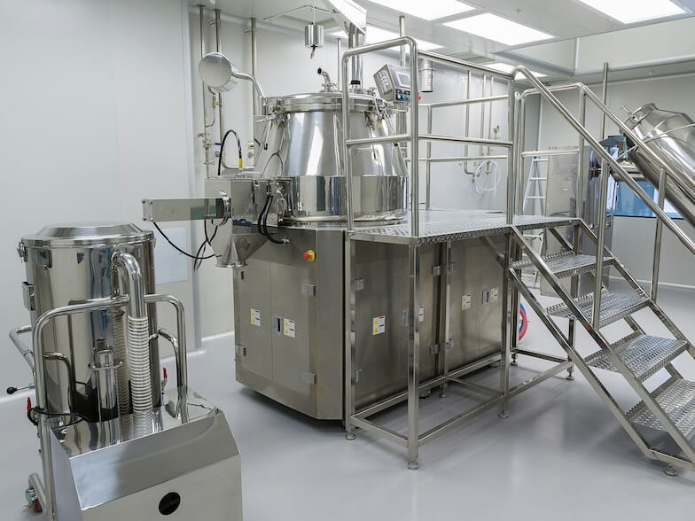 plant picture clean room equipment and stainless steel machines