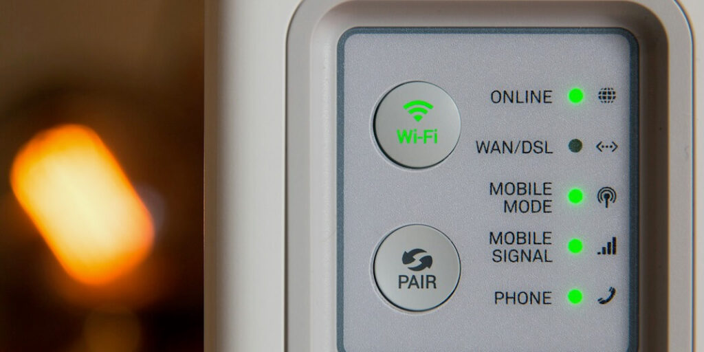 white modem outer is turned on FEATURED IMAGE