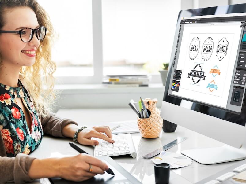 color shade swatch stationary designer creative concept