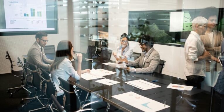 corporate business people team and manager in a meeting FEATURED IMAGE