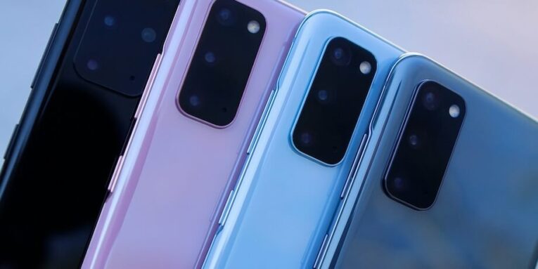 Samsung Galaxy S20 Black, Pink, Blue, & Gray FEATURED IMAGE