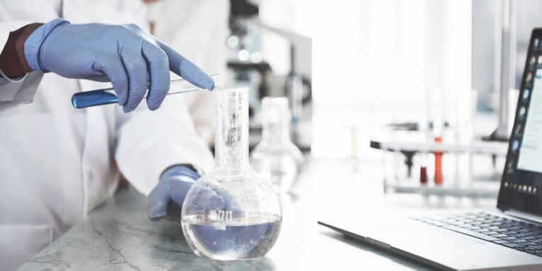 laboratory laboratories conduct experiments in a chemical laboratory in transparent flasks output formulas FEATURED IMAGE