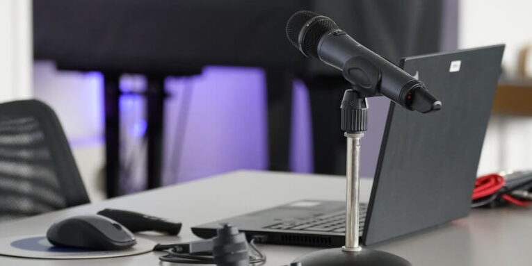 Laptop, Conference table, Mouse featured image