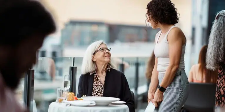 women at table in restaurant FEATURED IMAGE
